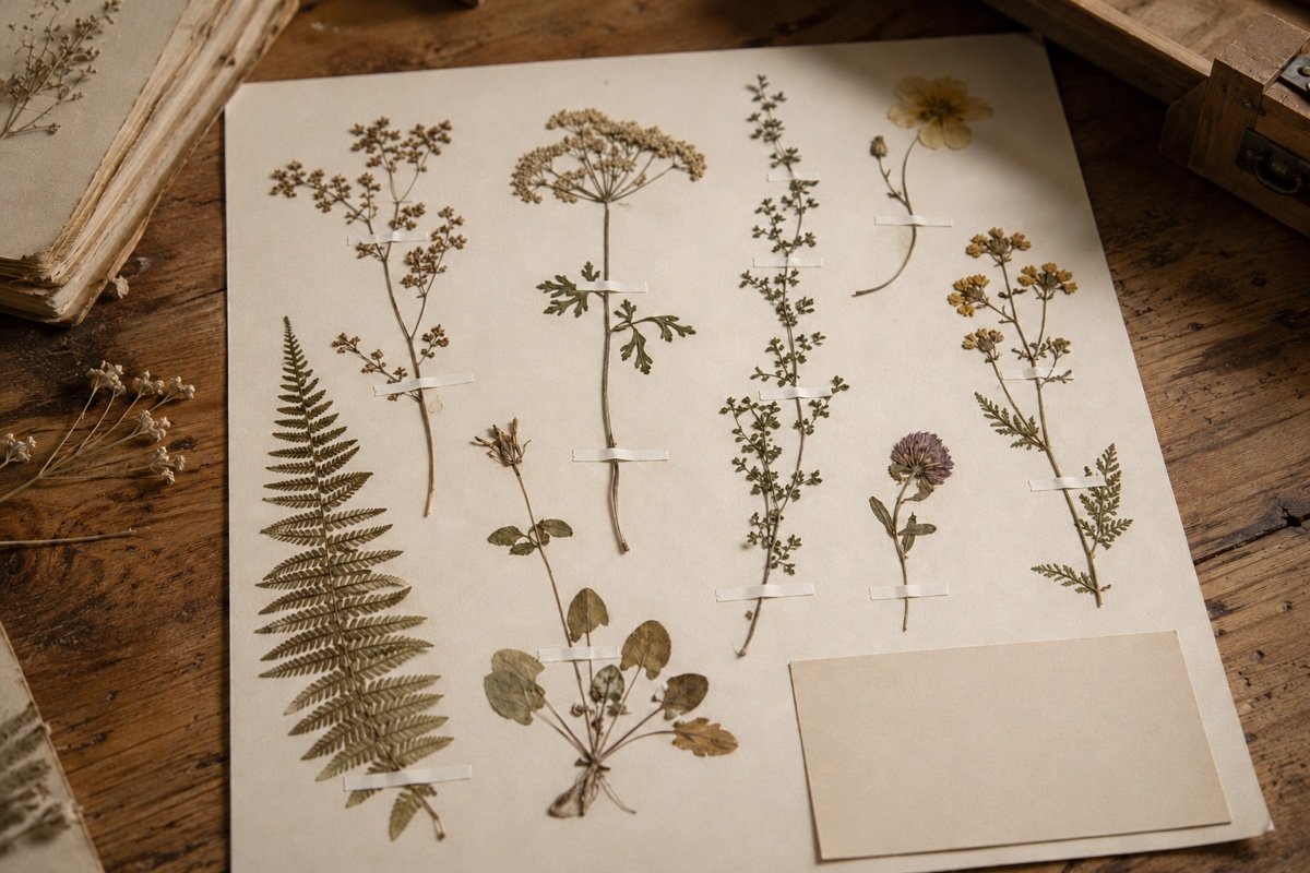 Faire un herbier&nbsp;: la méthode et les espèces qui tiennent