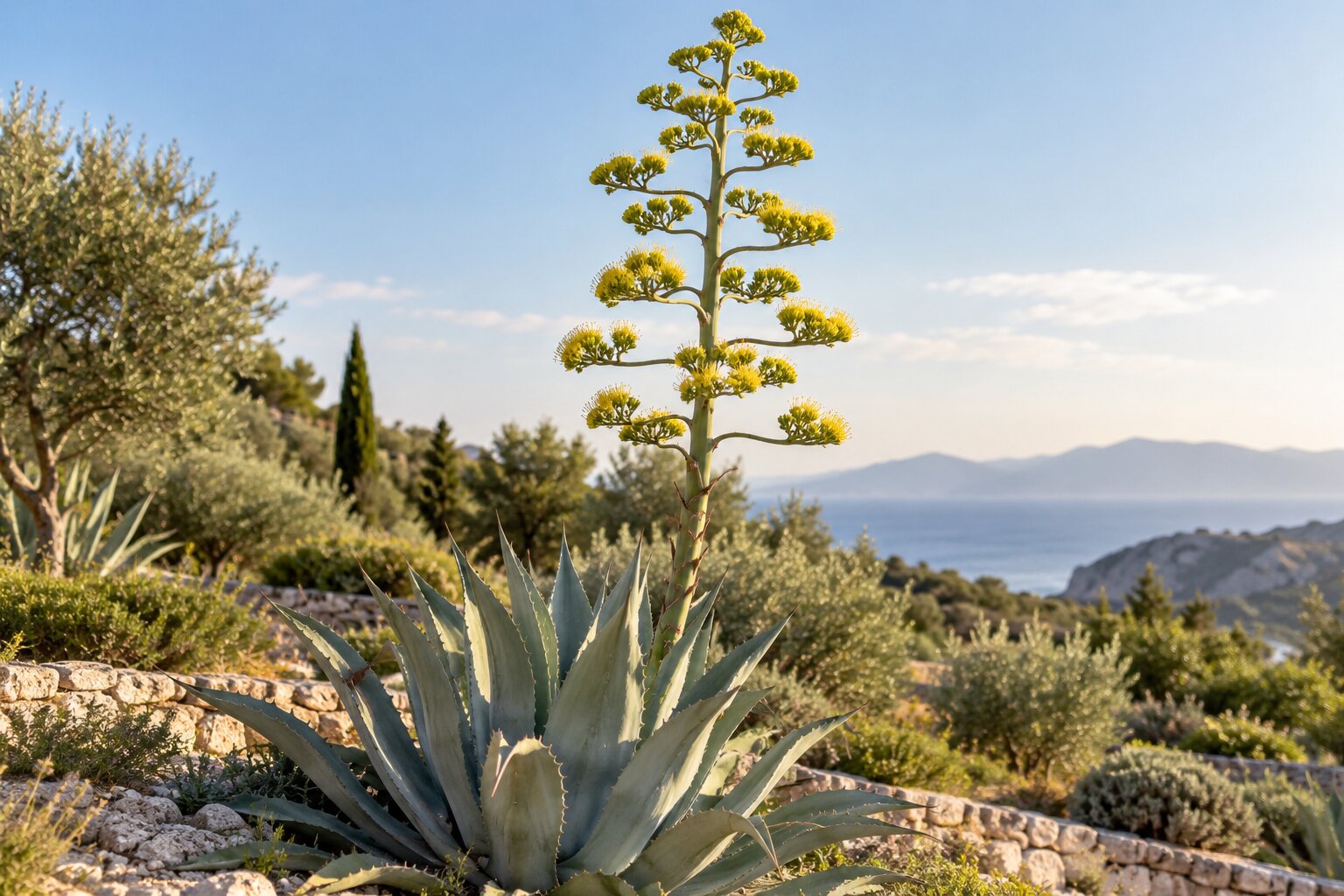 Agave en fleur, le dernier geste d’une plante surprenante
