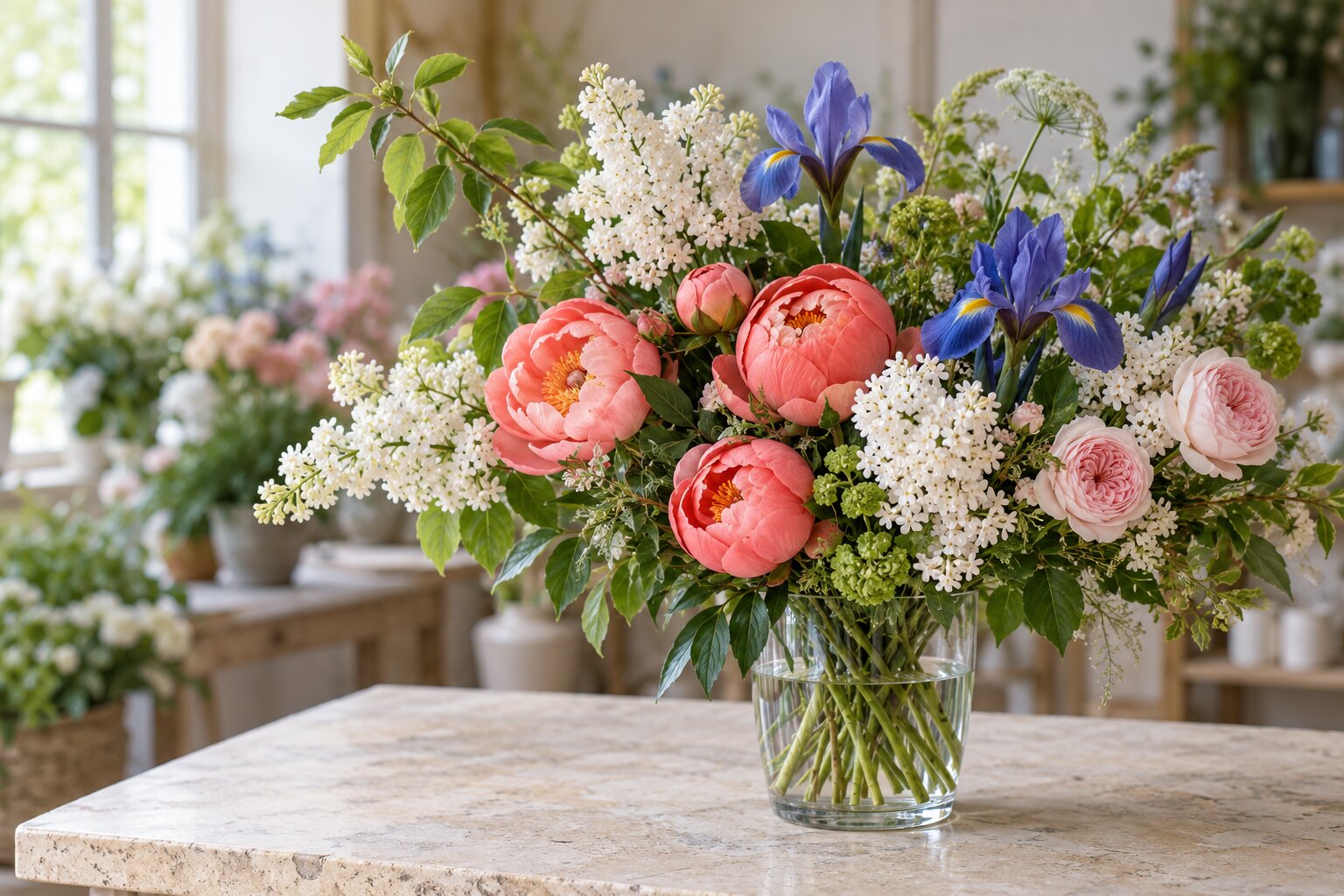 Fleurs de saison en mai