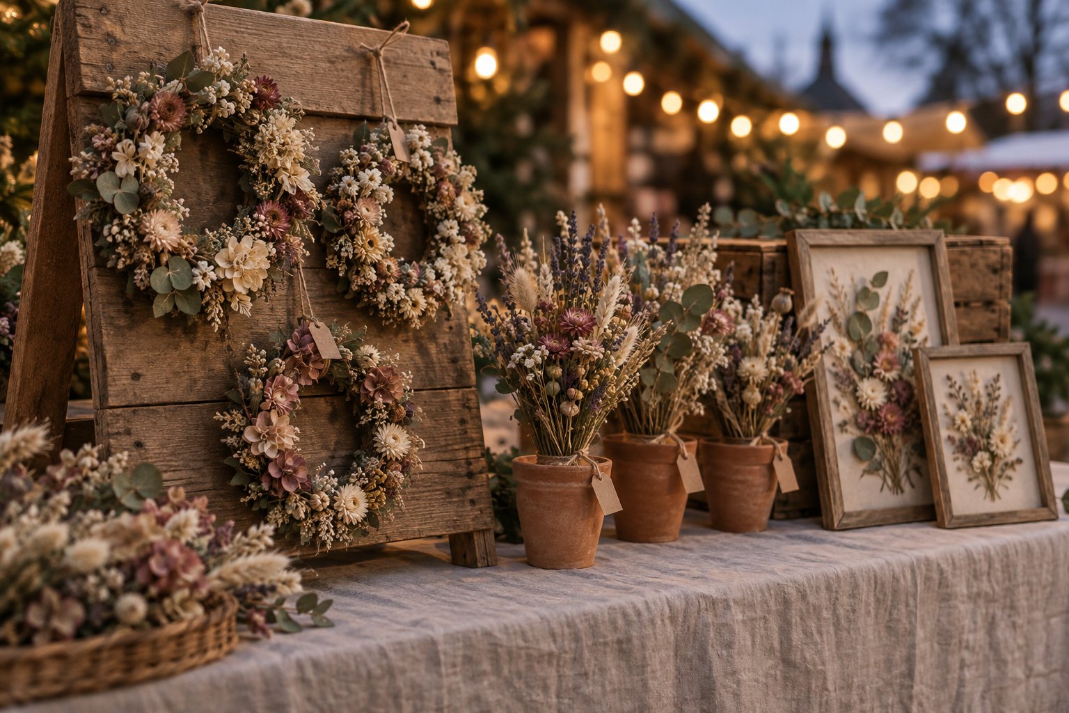 Vendre sur un marché de Noël, ce qu’il faut avant la table